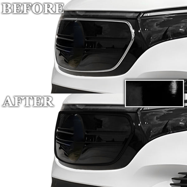 Fits Mercedes-Benz EQB 2022+ Vinyl Chrome Delete Grille Blackout Decal Stickers Overlay Film