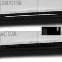 Fits Mercedes-Benz EQB 2022+ Vinyl Chrome Delete Grille Blackout Decal Stickers Overlay Film