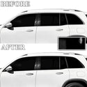 Fits Mercedes-Benz GLB 2020+ Vinyl Chrome Delete Grille Blackout Decal Stickers Overlay Film