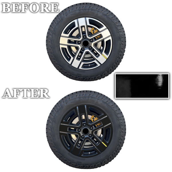 Vinyl Chrome Delete Grille Bezel Lip Side Window Blackout Decal Stickers Overlay Film Fits Rivian R1S 2022-2026