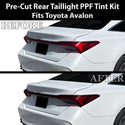 Toyota Avalon 2019-2022 Dark Smoke Headlight & Taillight Tint Kit – Precut Vinyl Lens Overlays Film