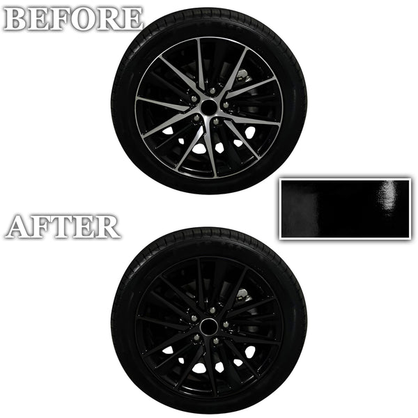 Toyota Camry 2018–2024 Blackout Chrome Delete Kit – Precut Gloss Black Vinyl Overlays