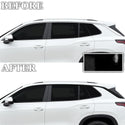 Fits Volkswagen Tiguan 2025-2027 Vinyl Chrome Delete Grille Blackout Decal Stickers Overlay Film