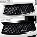 Vinyl Chrome Delete Side Window Grille Rear Trim Blackout Decal Stickers Overlay Film Fits Infiniti Q50 2018 2019 2020 2021 2022 2023