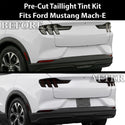 Ford Mustang Mach-E 2021–2026 Dark Smoke Headlight & Taillight Tint Kit – Precut Vinyl Lens Overlays