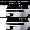 Full Headlight Taillight Precut Smoked PPF Tint Kit Film Overlay Fits Rivian R1S 2022-2026