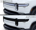 Full Headlight Taillight Precut Smoked PPF Tint Kit Film Overlay Fits Rivian R1T R1S