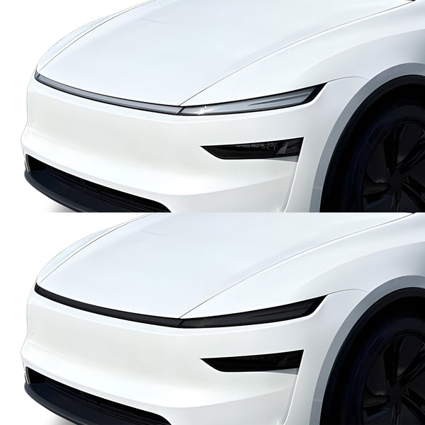 Fits Tesla Model Y 2026 Full Headlight Taillight Precut Smoked PPF Tint Kit Film Overlay