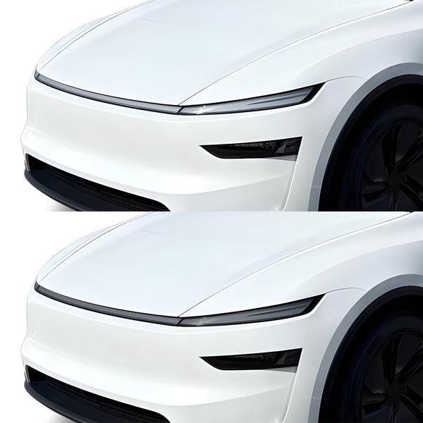 Fits Tesla Model Y 2026 Full Headlight Taillight Precut Smoked PPF Tint Kit Film Overlay
