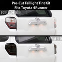 Toyota 4Runner 2014–2024 Dark Smoke Headlight & Taillight Tint Kit – Precut Vinyl Lens Overlays