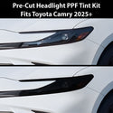 Fits Toyota Camry 2025+ Full Headlight Taillight Precut Smoked PPF Tint Kit Film Overlay