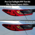 Fits Toyota Camry 2025+ Full Headlight Taillight Precut Smoked PPF Tint Kit Film Overlay