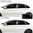 Fits Volkswagen Jetta 2025-2026 Vinyl Chrome Delete Grille Blackout Decal Stickers Overlay Film