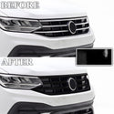 Volkswagen Tiguan 2018-2024 Blackout Chrome Delete Kit - Precut Gloss Black Vinyl Overlays