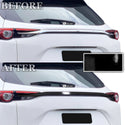 Vinyl Chrome Delete Wheel Rim Front Grille Trim Blackout Decal Stickers Overlay Film Fits Mazda CX-9 2016-2023