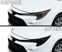 Full Headlight Taillight Precut Smoked PPF Tint Kit Film Overlay Fits Toyota Corolla