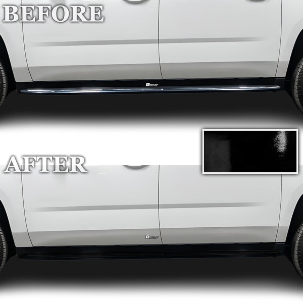 Vinyl Chrome Delete Blackout Decal Stickers Overlay Film Fits GMC Yukon XL 2015-2020