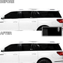 Fits Lincoln Navigator (L) 2018+ Vinyl Chrome Delete Blackout Decal Stickers Overlay Film