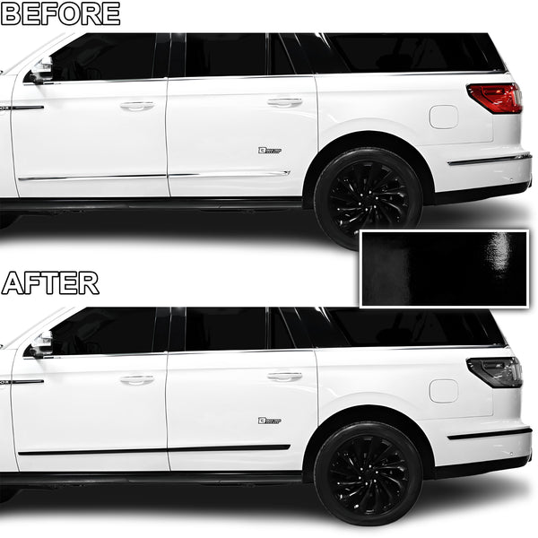 Fits Lincoln Navigator (L) 2018+ Vinyl Chrome Delete Blackout Decal Stickers Overlay Film