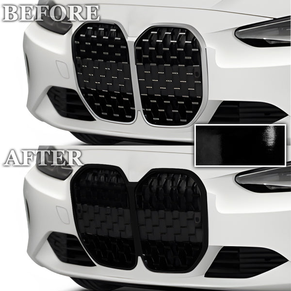 Vinyl Chrome Delete Blackout Decal Stickers Overlay Film Fits BMW 4 Series Convertible 2021+