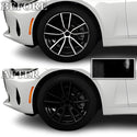 Vinyl Chrome Delete Blackout Decal Stickers Overlay Film Fits BMW 4 Series Convertible 2021+