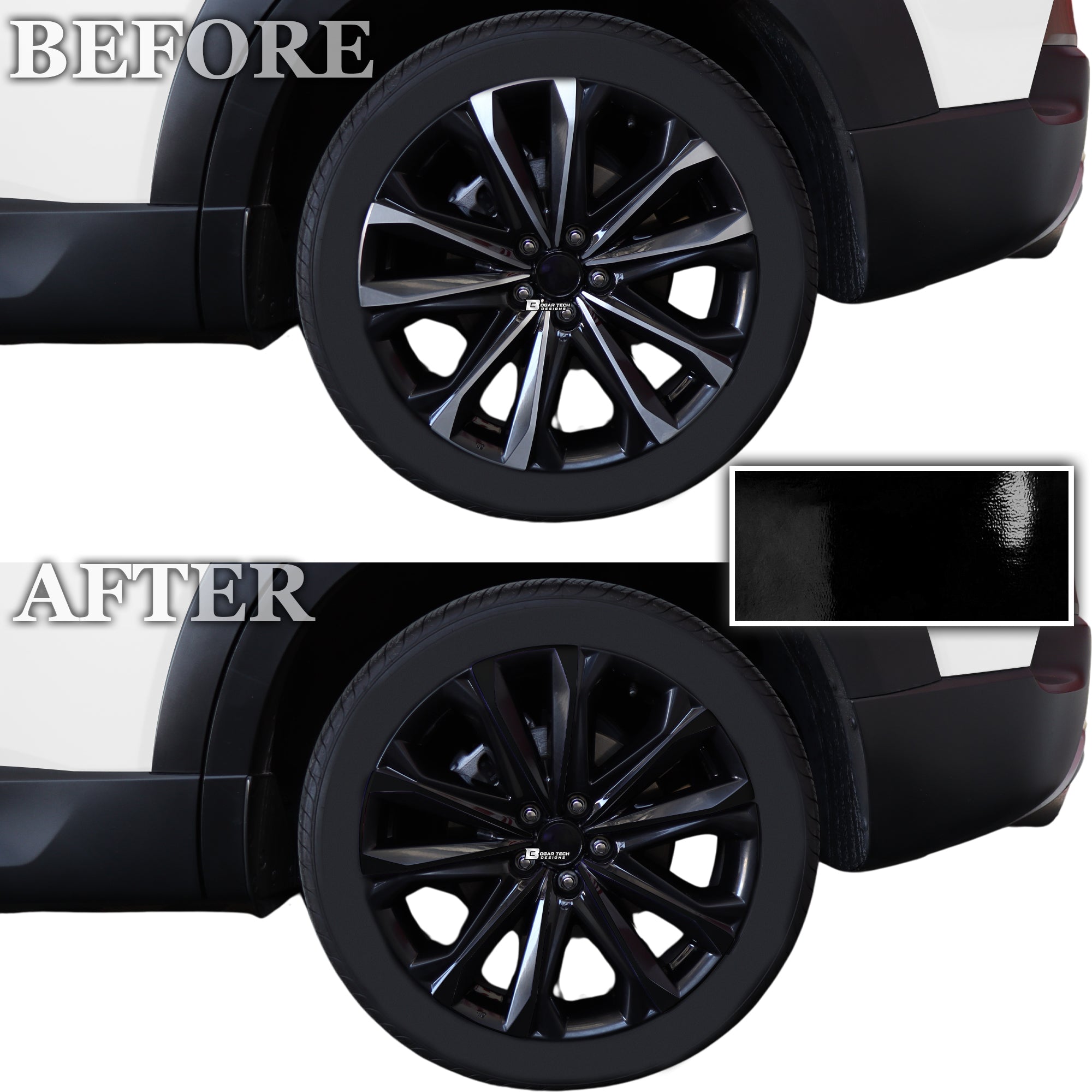Vinyl Chrome Delete Blackout Decal Stickers Overlay Film Fits Mazda Cx - 50 2022 - 2025 - Bogar Tech Designs