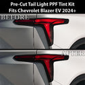 Fits Chevrolet Blazer EV 2024+ Full Headlight Taillight Precut Smoked PPF Tint Kit Film Overlay