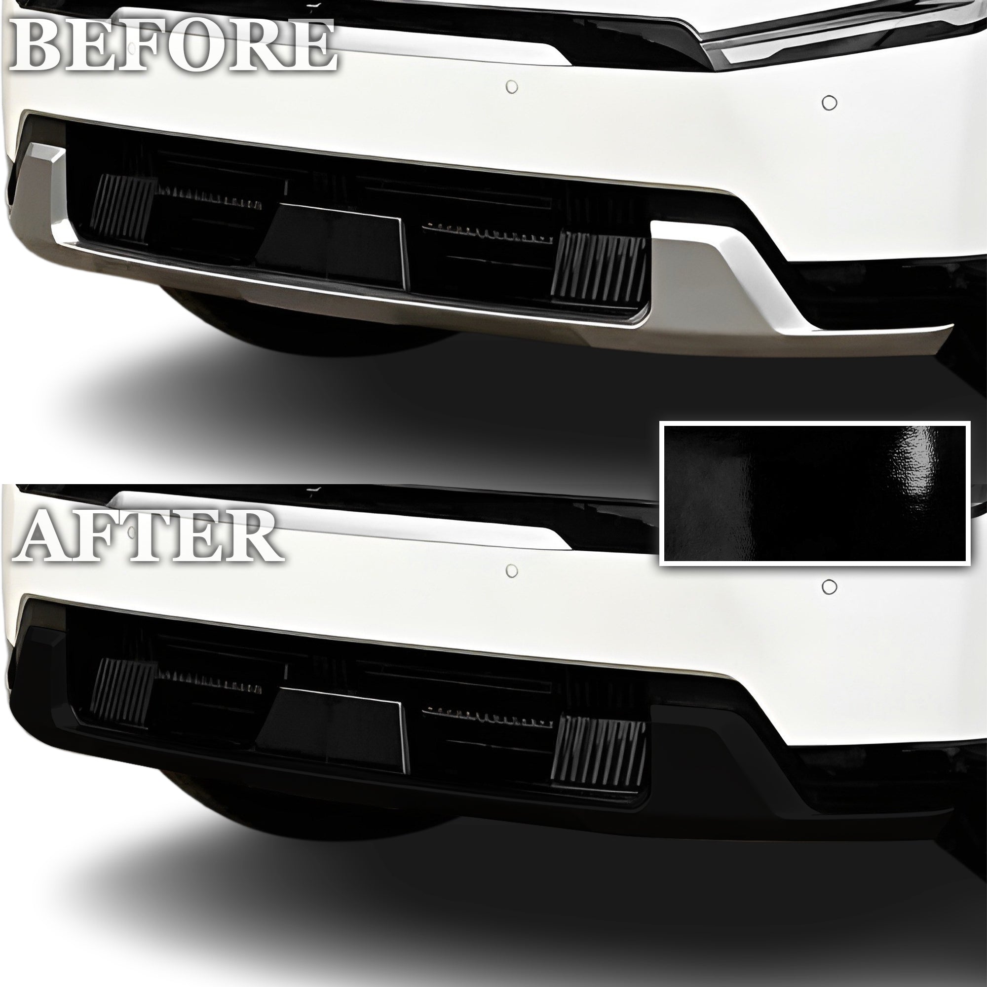 Vinyl Chrome Delete Blackout Decal Stickers Overlay Film Fits Kia EV9 2024 - 2025 - Bogar Tech Designs