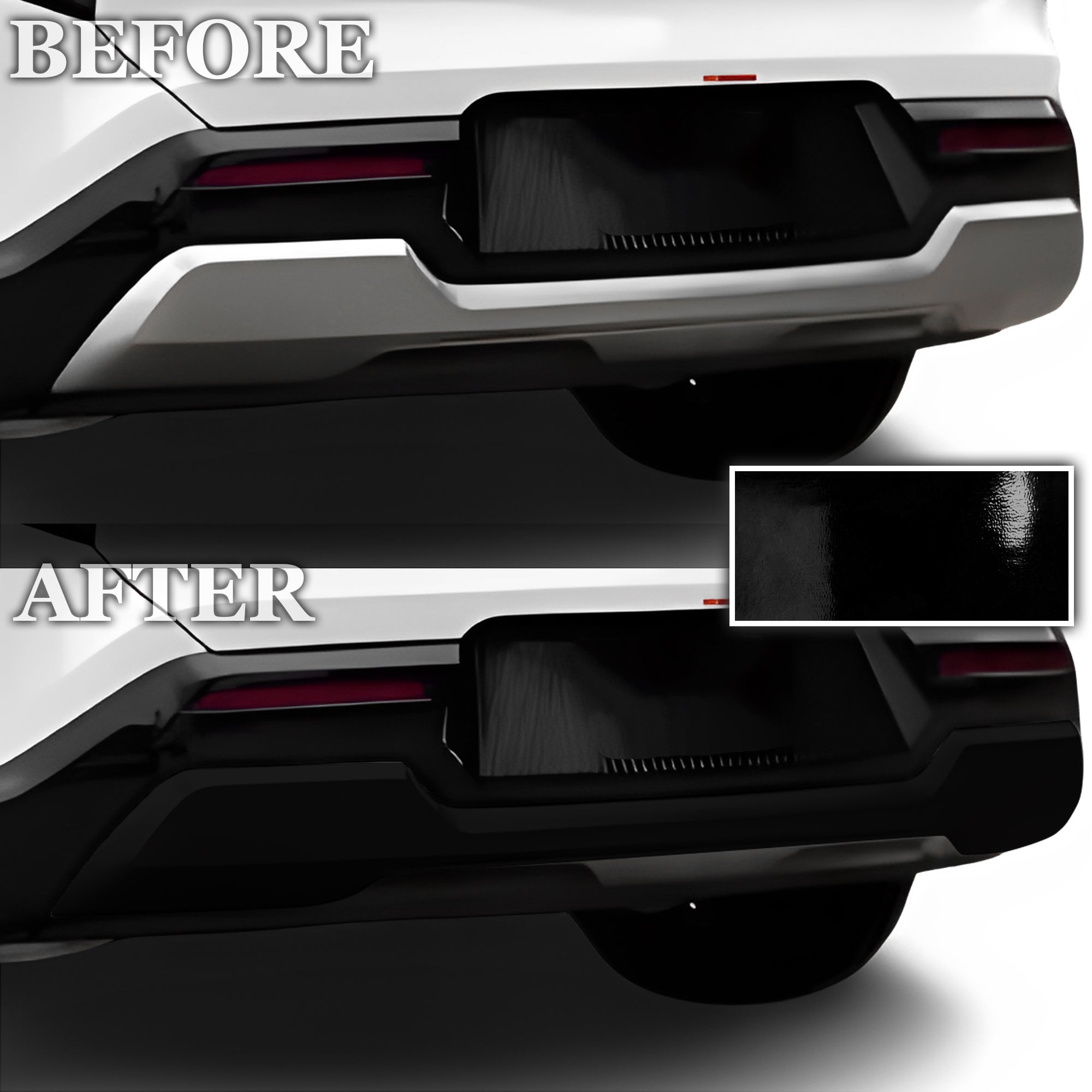 Vinyl Chrome Delete Blackout Decal Stickers Overlay Film Fits Kia EV9 2024 - 2025 - Bogar Tech Designs