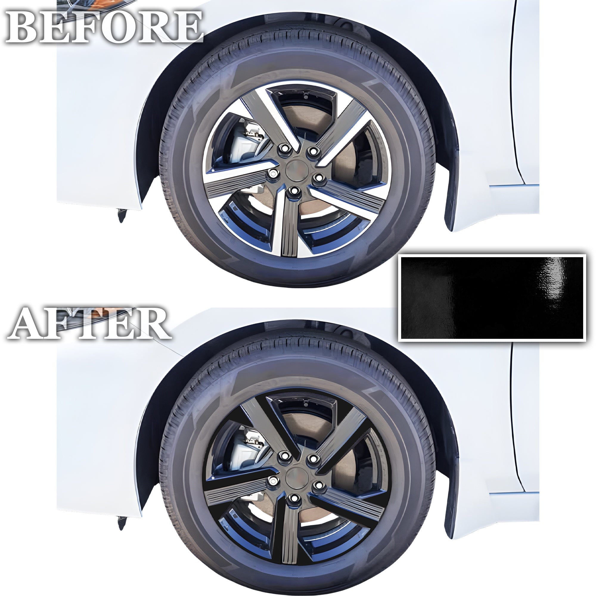 Vinyl Chrome Delete Blackout Decal Stickers Overlay Film Fits Nissan Sentra 2020 - 2025 - Bogar Tech Designs