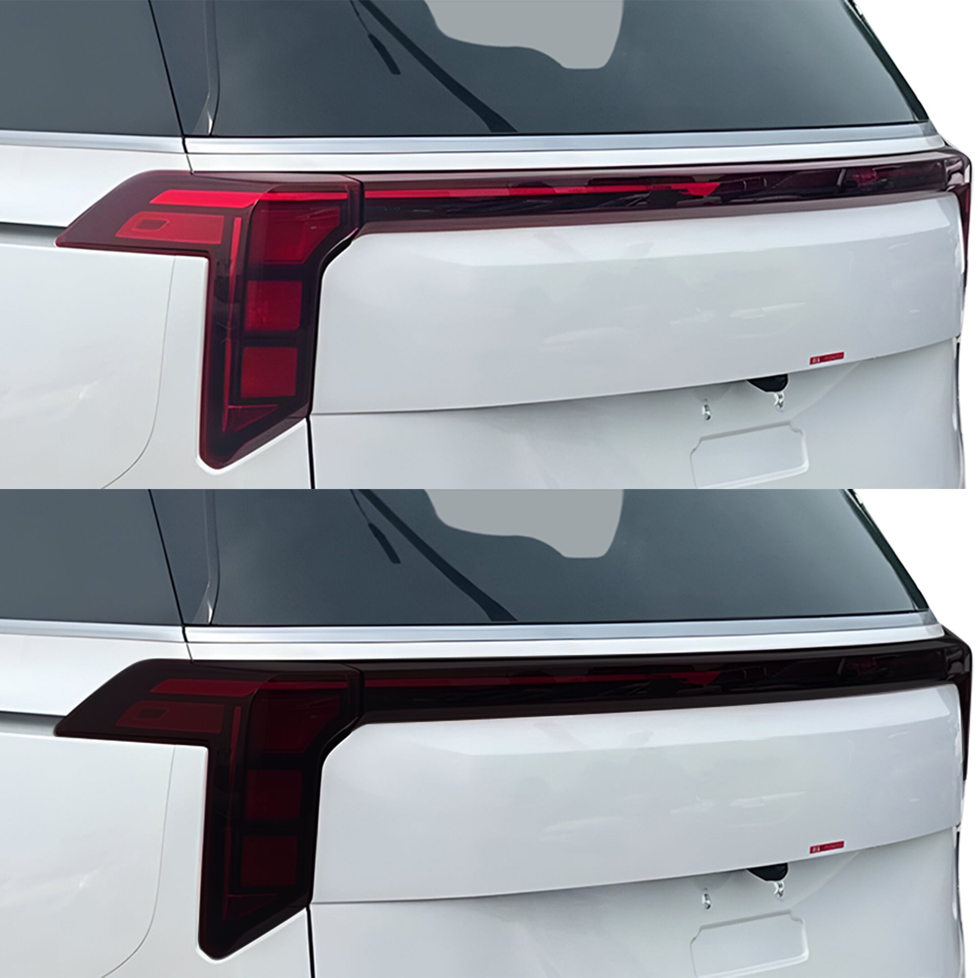 KIA Carnival 2025–2026 Dark Smoke Headlight & Taillight Tint Kit – Precut Vinyl Lens Overlays