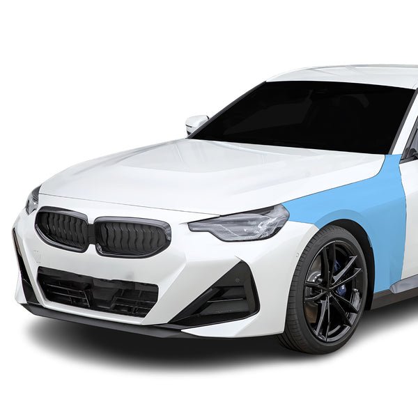 Fits BMW 2 Series Coupe M Sport 2022+ Precut Premium Paint Protection Film Clear Bra PPF Decal Film Kit