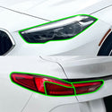 Fits BMW 2 Series 2020-2024 Full Headlight Taillight Precut Smoked PPF Tint Kit Film Overlay