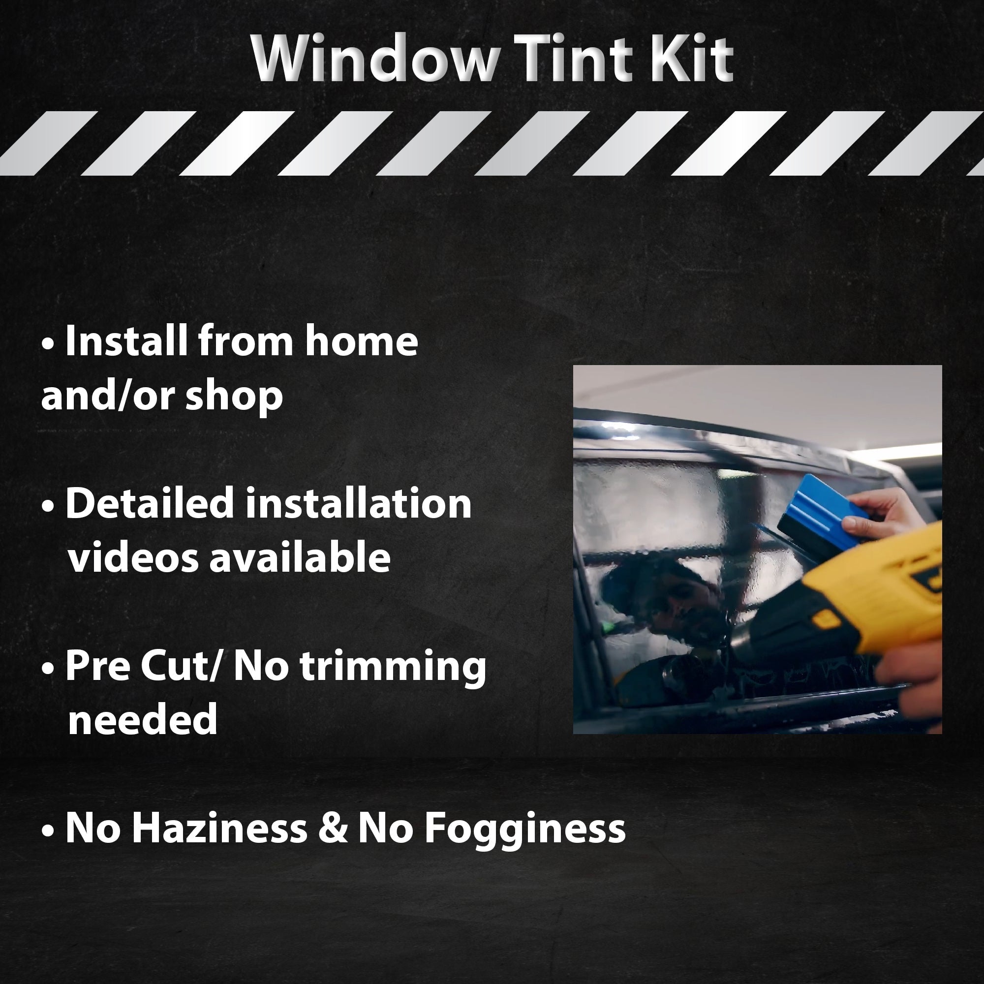 Precut Front Rear Windows Windshield Premium Nano Ceramic Window Film Tint Kit For Ford Mustang Mach - E 2021+ - Bogar Tech Designs