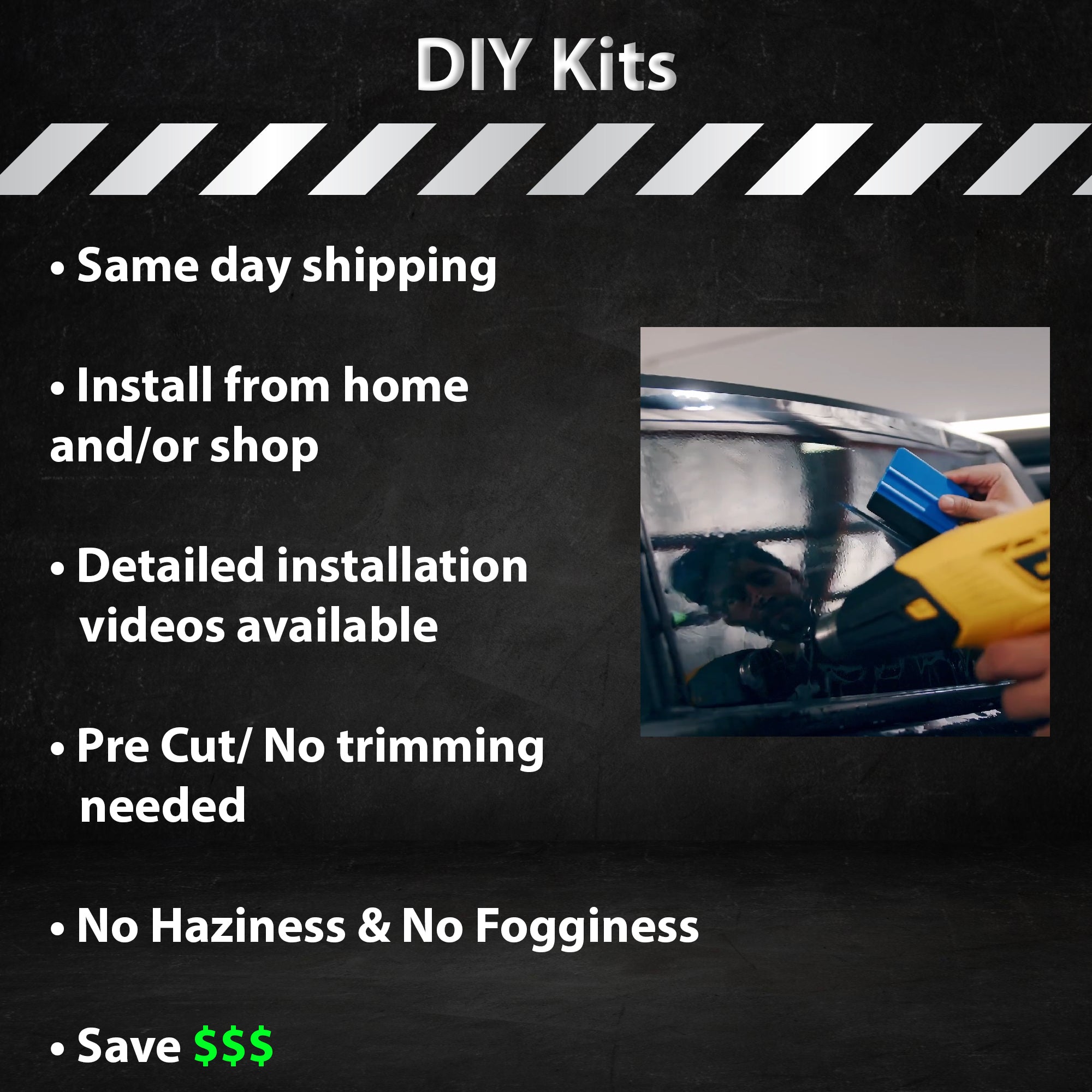 Precut Rear Windshield Premium Nano - Ceramic Window Film Tint Kit For Tesla Model Y - Bogar Tech Designs