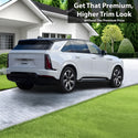 Fits Cadillac Escalade IQ 2025-2026 Vinyl Chrome Delete Grille Blackout Decal Stickers Overlay Film