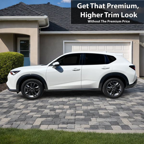 Acura ADX 2025-2026 Blackout Chrome Delete Kit – Precut Gloss Black Vinyl Overlays Film