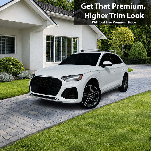 Audi Q5 2019-2025 Blackout Chrome Delete Kit - Precut Gloss Black Vinyl Overlays