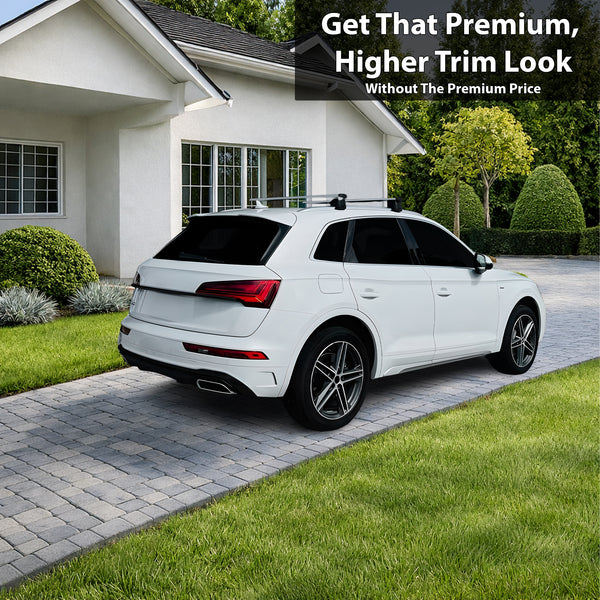 Audi Q5 2019-2025 Blackout Chrome Delete Kit - Precut Gloss Black Vinyl Overlays