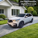 Acura RDX 2019-2026 Blackout Chrome Delete Kit - Precut Gloss Black Vinyl Overlays