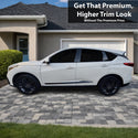 Acura RDX 2019-2026 Blackout Chrome Delete Kit - Precut Gloss Black Vinyl Overlays