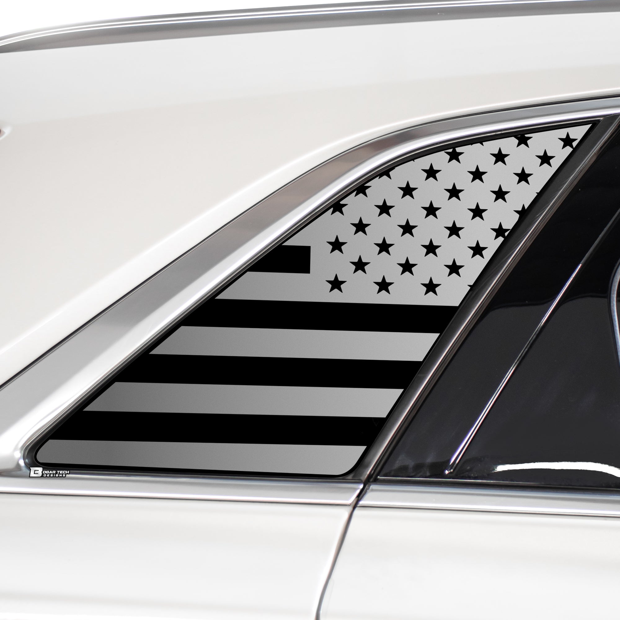 Quarter Window American Flag Vinyl Decal Stickers Fits Cadillac XT5 20 ...