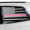 Quarter Window American Flag Vinyl Decal Stickers Fits Cadillac XT6 2020-2024