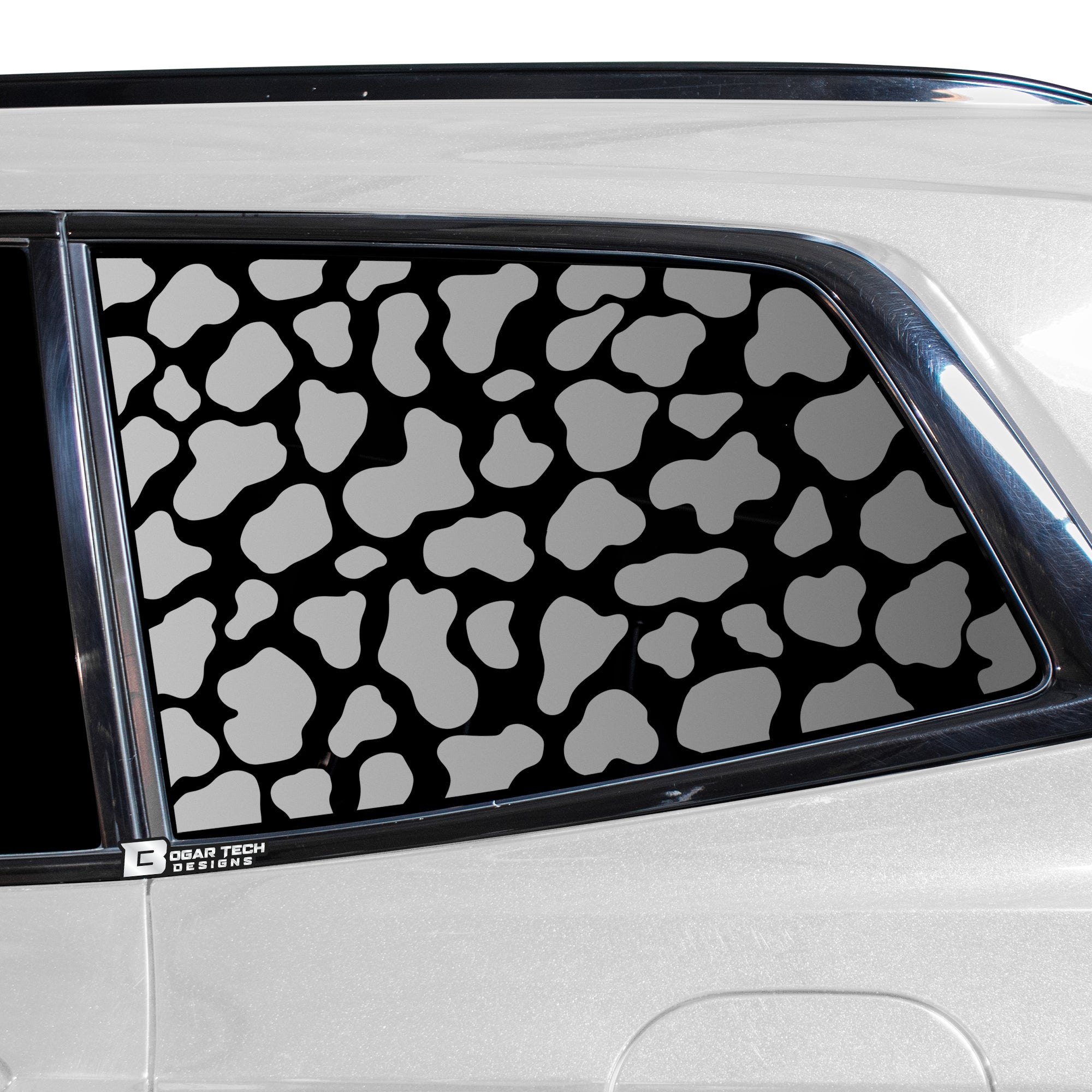 Animal Leopard Cheetah Cow Window Vinyl Decal Stickers Fits Cadillac XT6 2020 - 2024 - Bogar Tech Designs