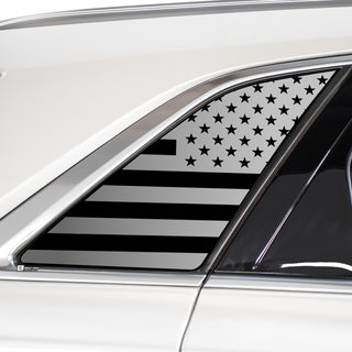 Cadillac xt5 2016 2024 quarter window american flag decal main matte black