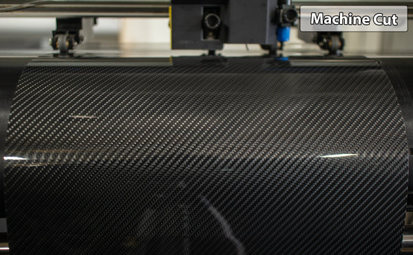 Carbon fiber machine cut