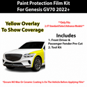 Genesis GV70 2022+ Paint Protection Film Kit – Precut Clear PPF (Stone Chip Protection)