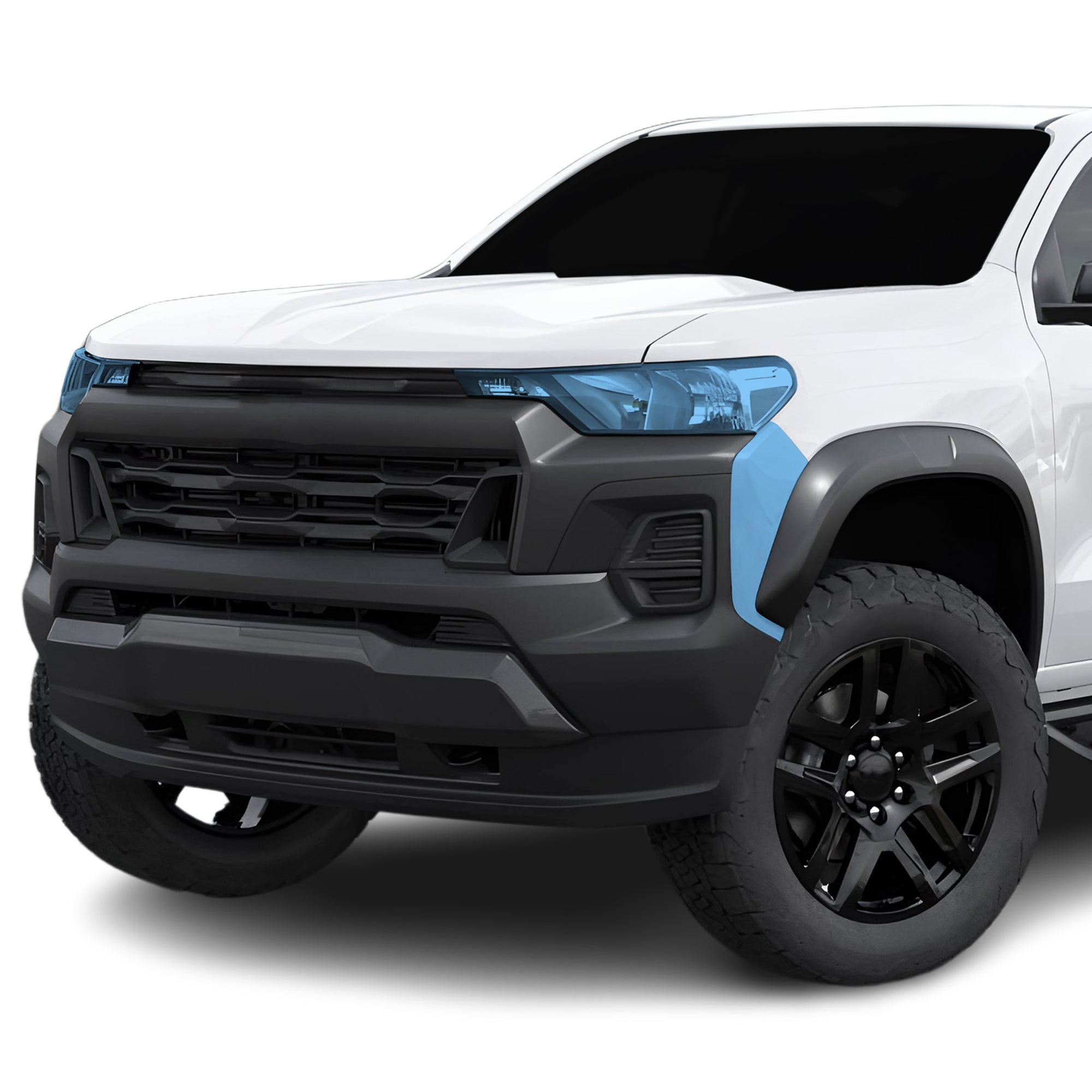 Fits Chevy Colorado 2023+ Precut Premium Paint Protection Film Clear Bra PPF Decal Film Kit Cover - Bogar Tech Designs