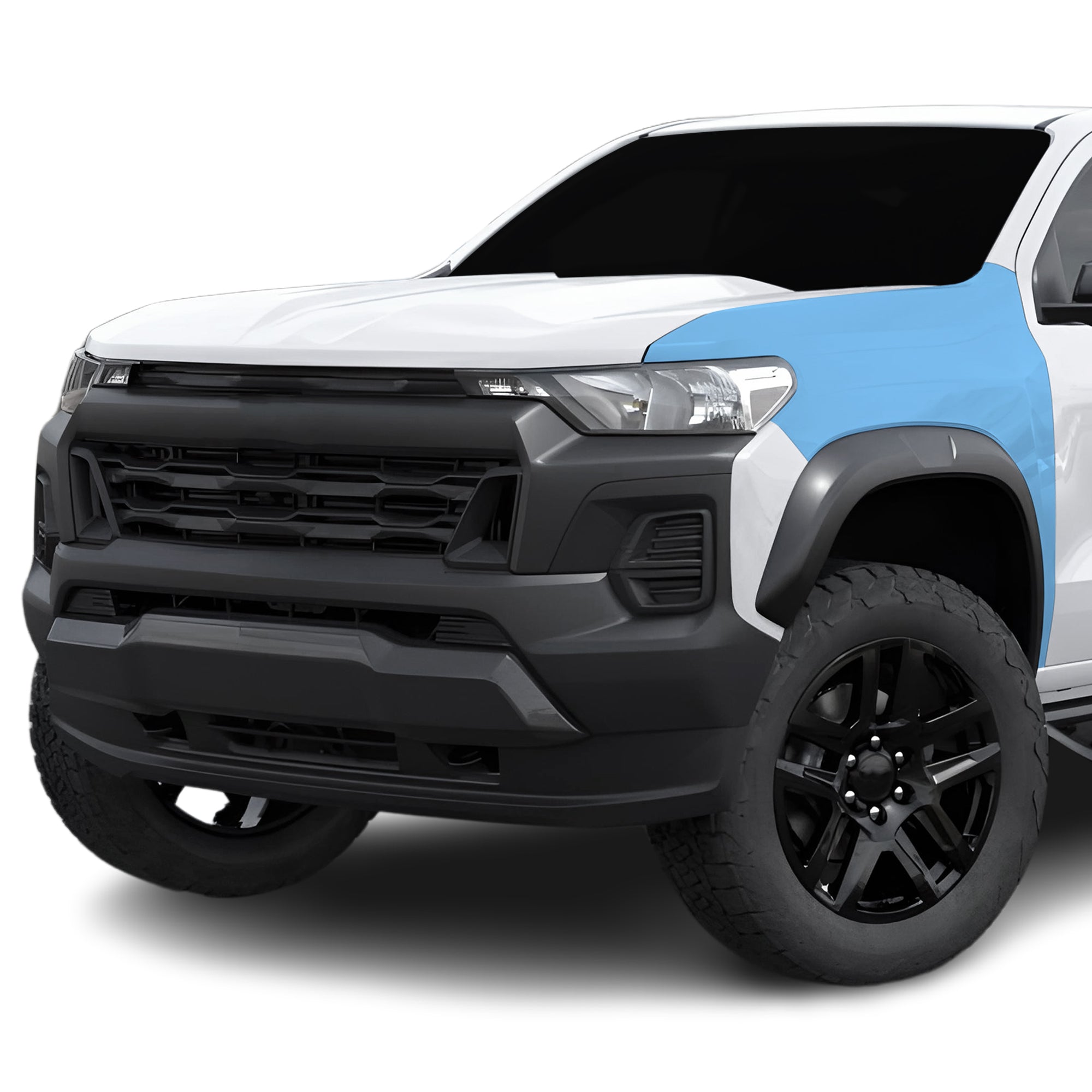 Fits Chevy Colorado 2023+ Precut Premium Paint Protection Film Clear Bra PPF Decal Film Kit Cover - Bogar Tech Designs
