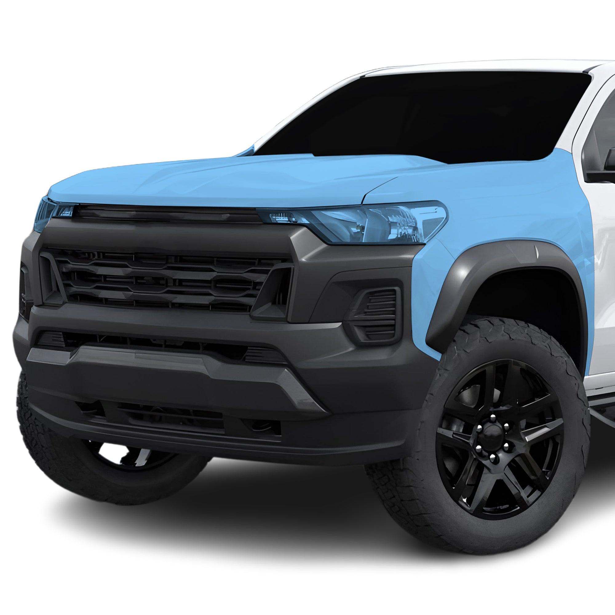 Fits Chevy Colorado 2023+ Precut Premium Paint Protection Film Clear Bra PPF Decal Film Kit Cover - Bogar Tech Designs